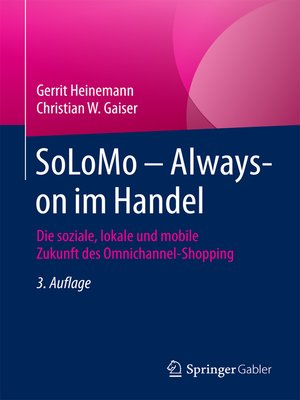 cover image of SoLoMo – Always-on im Handel